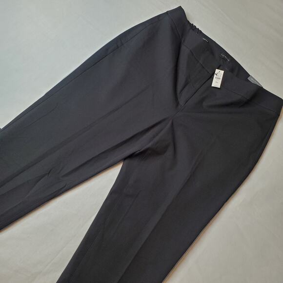 Talbots Women's Size 18W NWT Chatham Ankle Pants Slim Leg Black - Picture 1 of 9